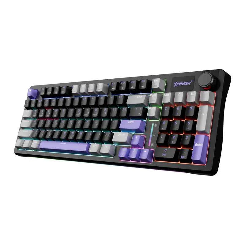 Xpower Palles Tri-Mode Hot Swap Axis Mechanical Keyboard Xpower Palles Tri-Mode Hot Swap Axis Mechanical Keyboard